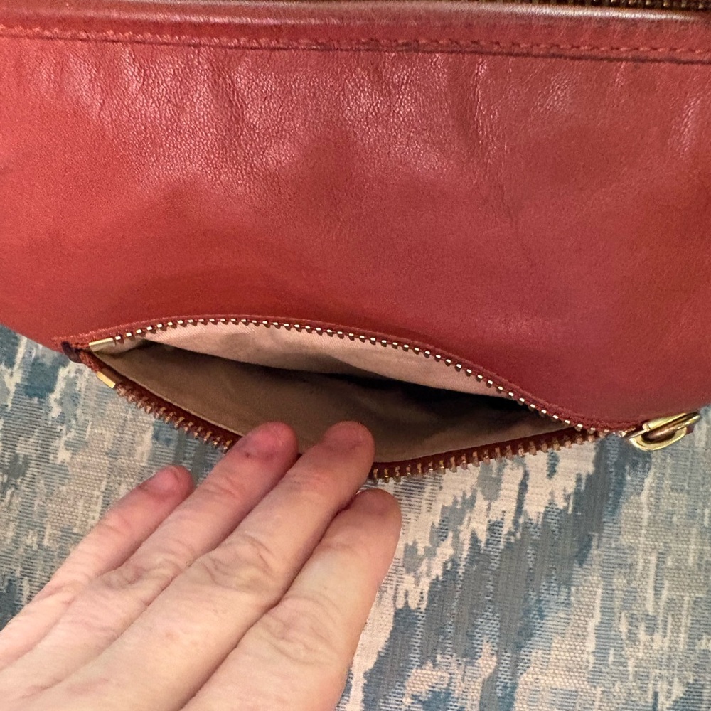 Vintage Coach Brooklyn Buttery Soft Leather Shoulder Bag in Toffee - Picture 6 of 12